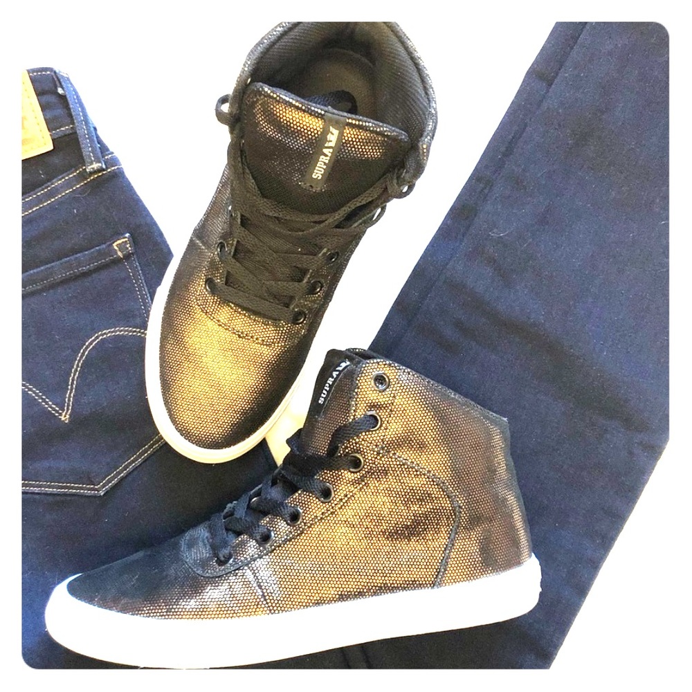 SUPRA HIGH TOPS EUC 8.5